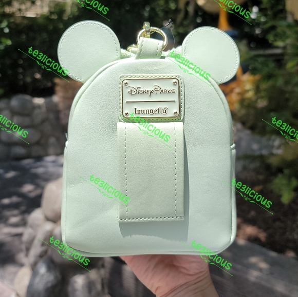 DISNEY LOUNGEFLY MINT (NEO) WRISTLET - Picture 3 of 8
